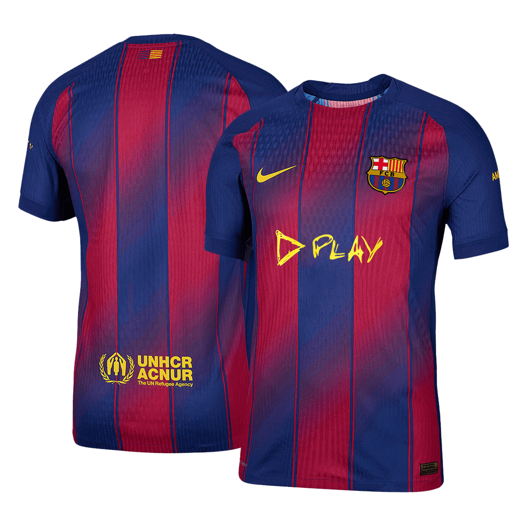 Tricouri Fotbal Barcelona X Ed Sheeran Acasă 2025/26 Authentic - TricouriFotbaliști Shop