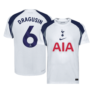 Tricouri Fotbal Tottenham Hotspur DRAGUSIN #6 Acasă 2025/26 Authentic