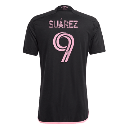 Tricouri Fotbal Inter Miami CF SUÁREZ #9 Deplasare 2023 (mărime mare)