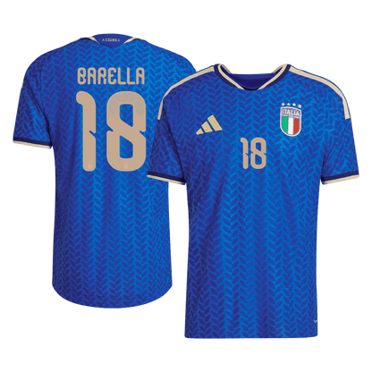 Tricouri Fotbal Italia DARMIAN #13 Acasă Cupa Mondială 2026 Authentic