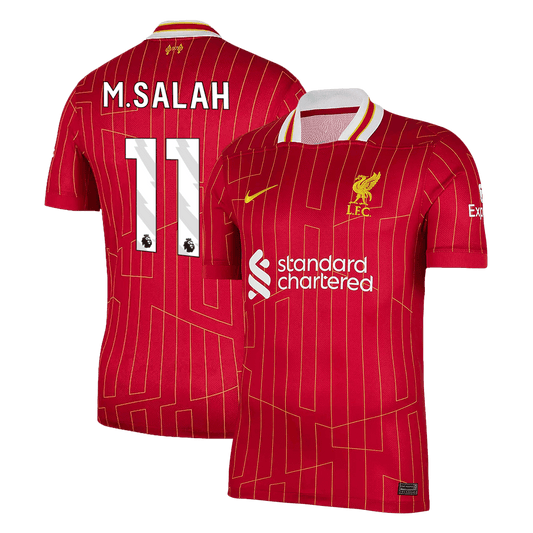 Tricouri Fotbal Liverpool M.SALAH #11 Acasă 2024/25 - Super (mărime mare)