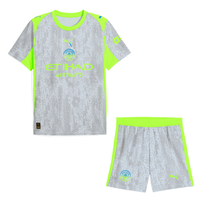 Set Tricouri Fotbal Manchester City Treilea 2025/26