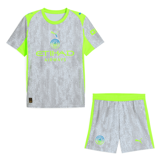 Set Tricouri Fotbal Manchester City Treilea 2025/26