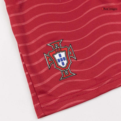 Set Tricouri Fotbal Portugalia RONALDO #7 Acasă Cupa Mondială 2026 Pentru Copii - Super