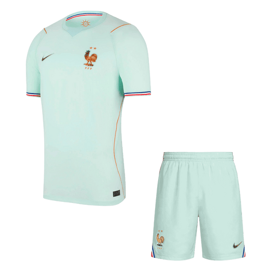 Set Tricouri Fotbal Franța Deplasare Cupa Mondială 2026