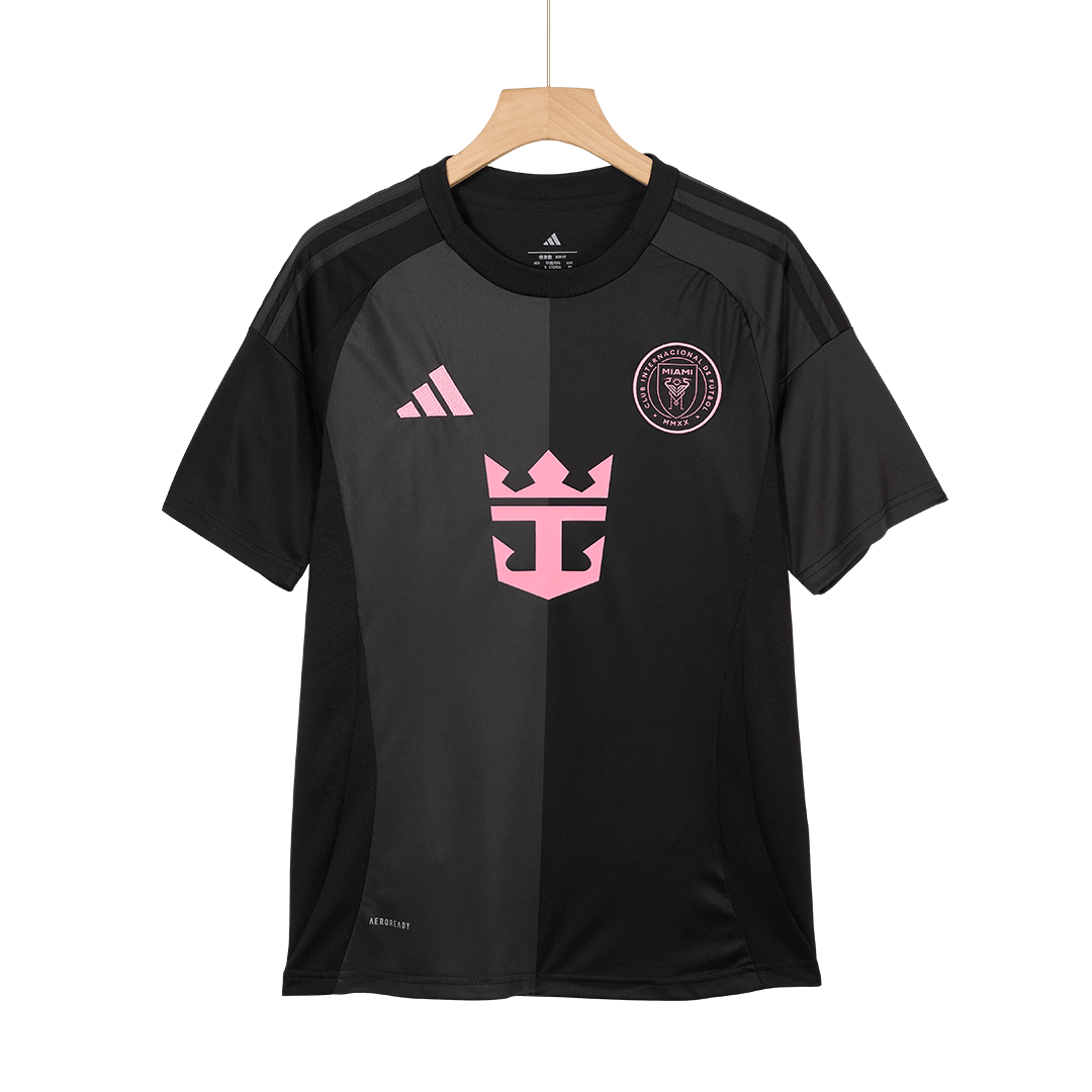 Tricouri Fotbal Inter Miami CF MESSI #10 Deplasare 2025 (mărime mare)