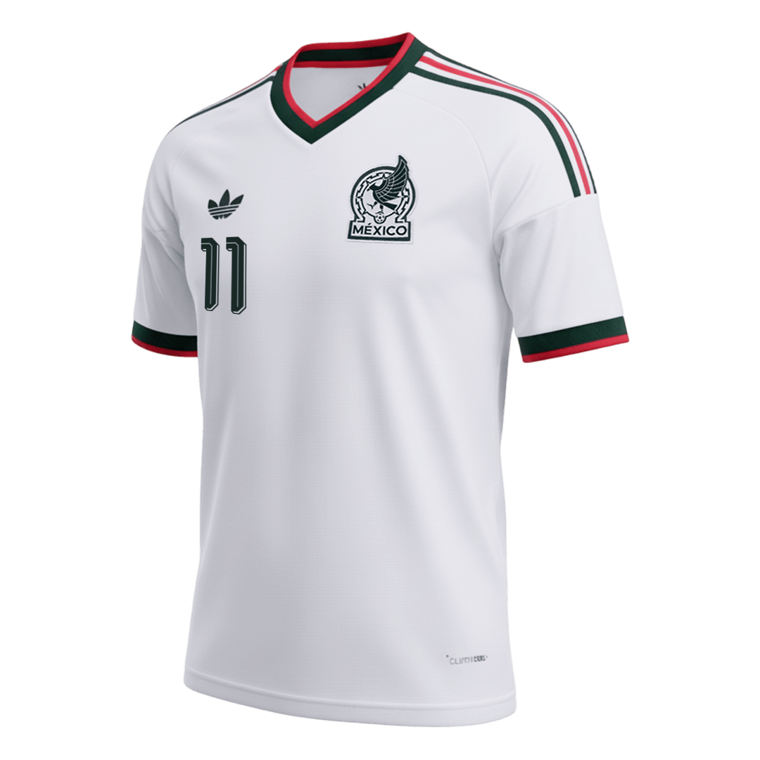 Tricouri Fotbal Mexico S.GIMENEZ #11 Deplasare Cupa Mondială 2026