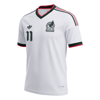 Tricouri Fotbal Mexico S.GIMENEZ #11 Deplasare Cupa Mondială 2026