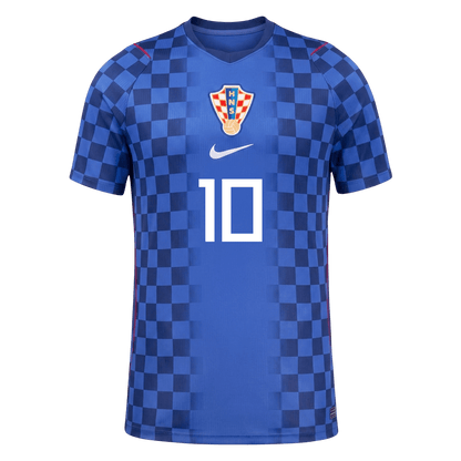 Tricouri Fotbal Croatia MODRIĆ #10 Deplasare Cupa Mondială 2026
