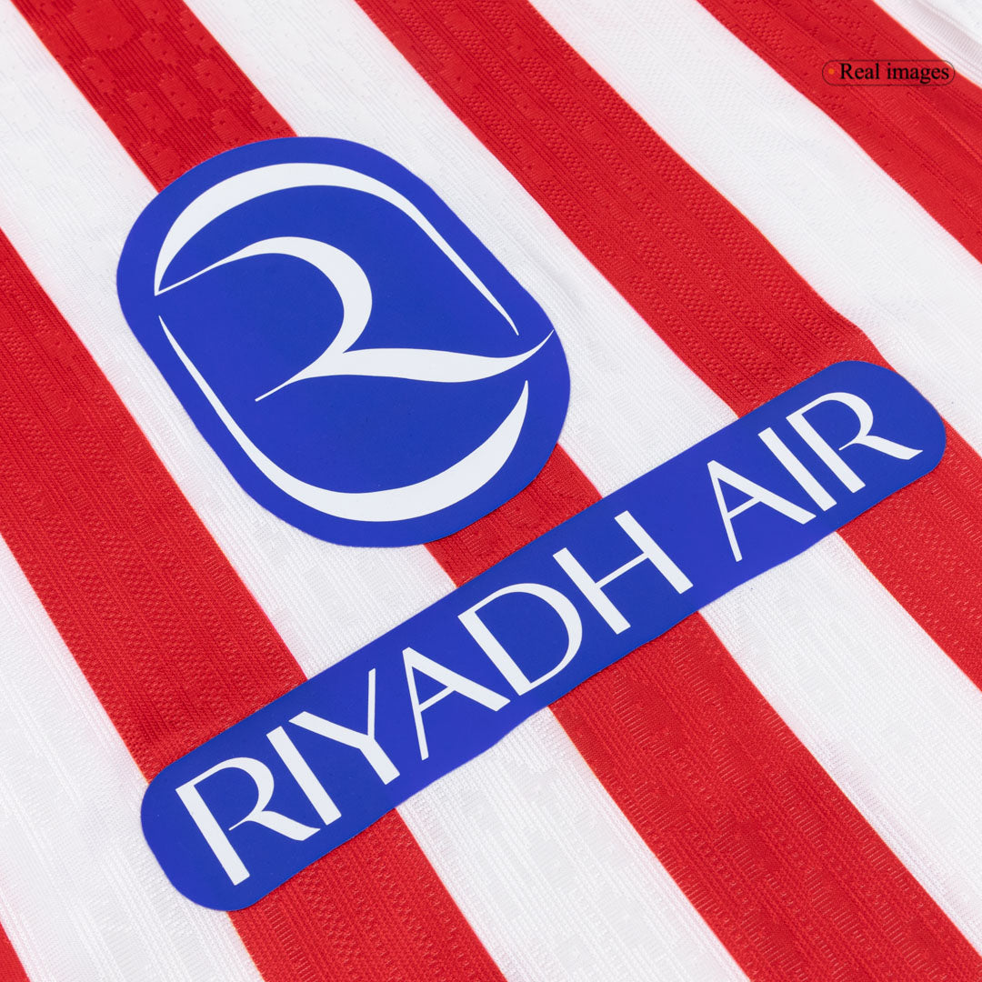 Tricouri Fotbal Atletico Madrid SØRLOTH #9 Acasă 2025/26 Authentic