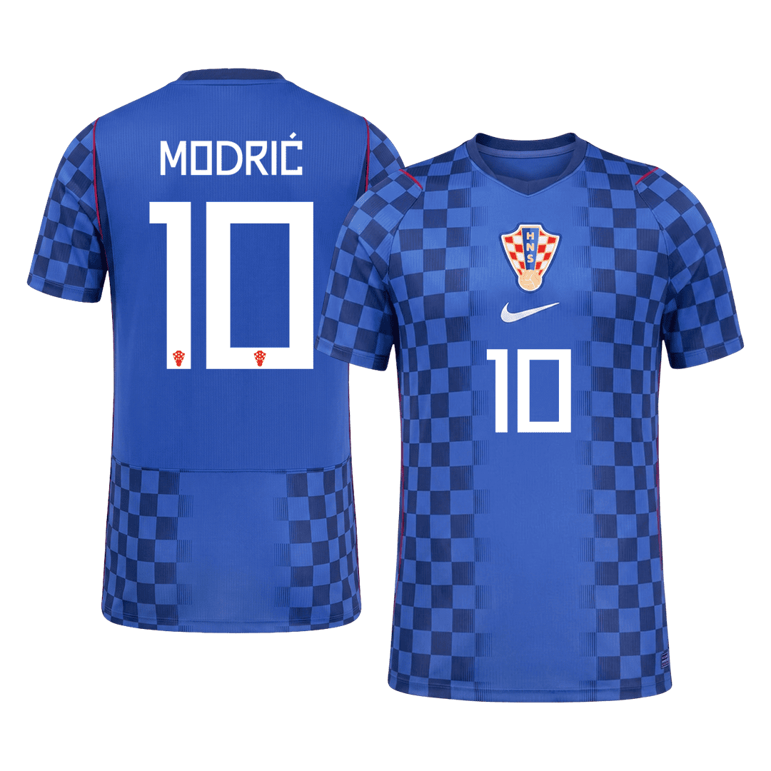 Tricouri Fotbal Croatia MODRIĆ #10 Deplasare Cupa Mondială 2026