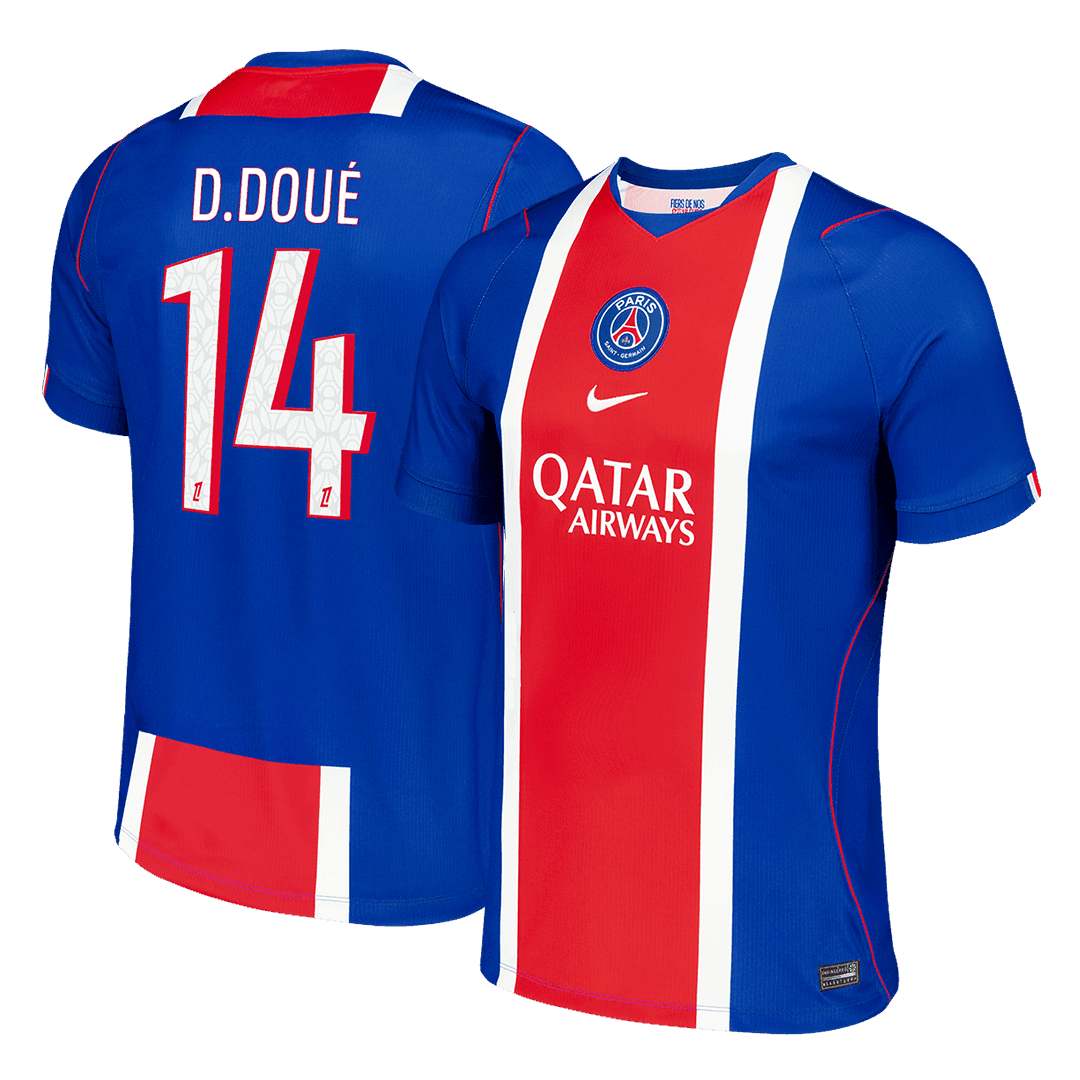 Tricouri Fotbal PSG D.DOUÉ #14 Acasă 2026/27