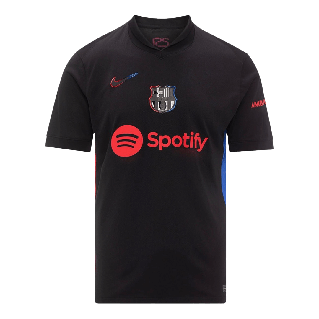 Tricouri Fotbal Barcelona Deplasare 2024/25 (mărime mare)