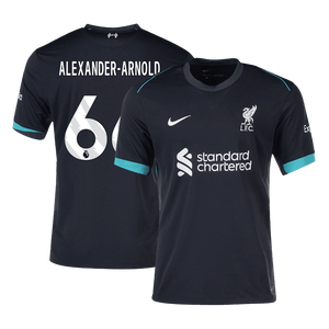 Tricouri Fotbal Liverpool ALEXANDER-ARNOLD #66 Deplasare (mărime mare)