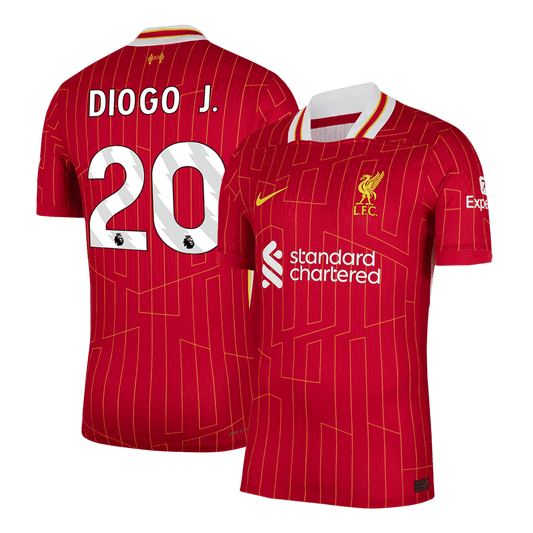 Tricouri Fotbal Liverpool DIOGO J. #20 Acasă 2024/25 Authentic