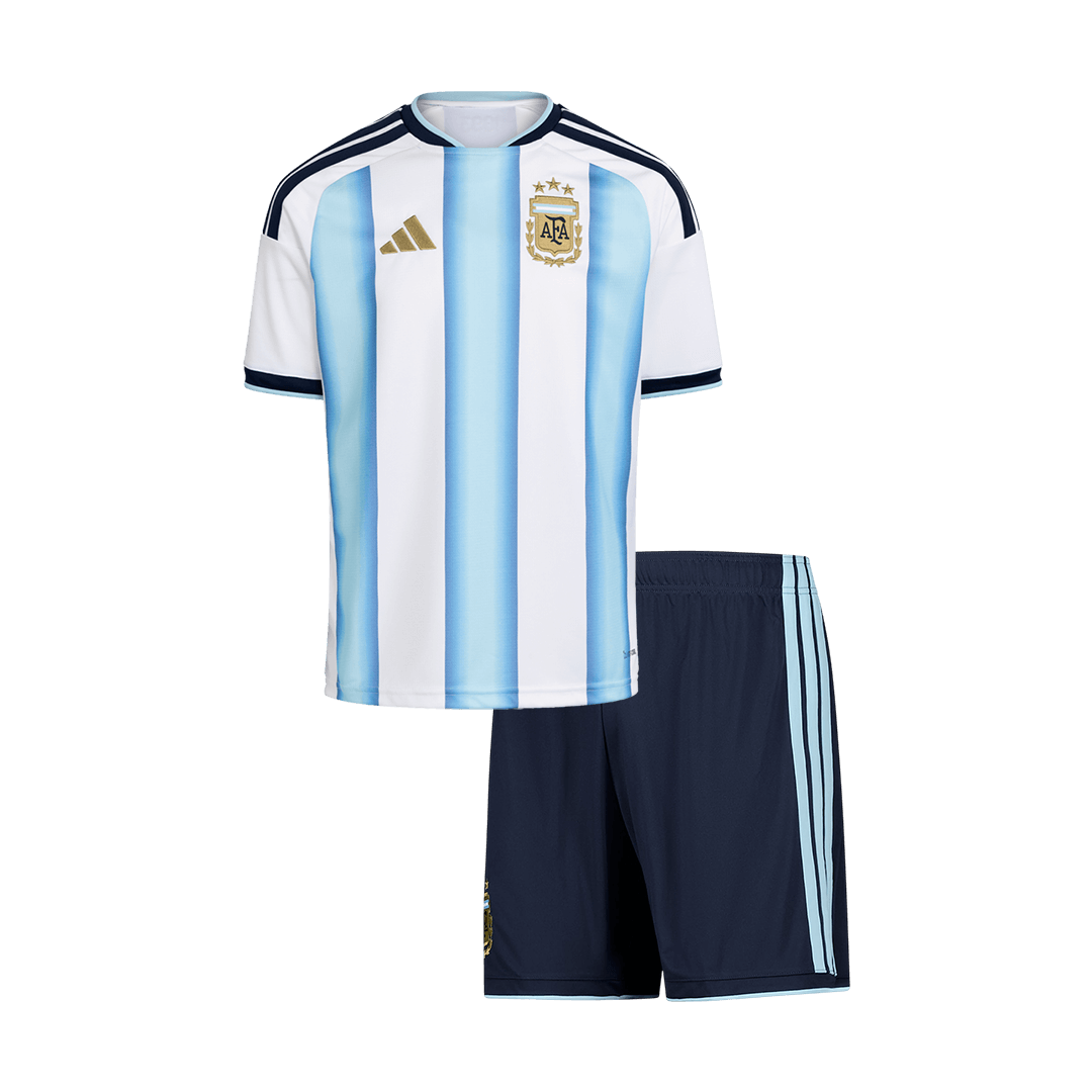 Set Tricouri Fotbal Argentina Acasă 2025/26 Pentru Copii
