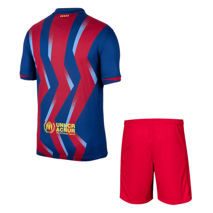 Set Tricouri Fotbal Barcelona Fourth Away 2025/26