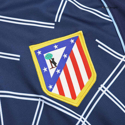 Tricouri Fotbal Vintage Atletico Madrid Deplasare 2004/05 (mărime mare)