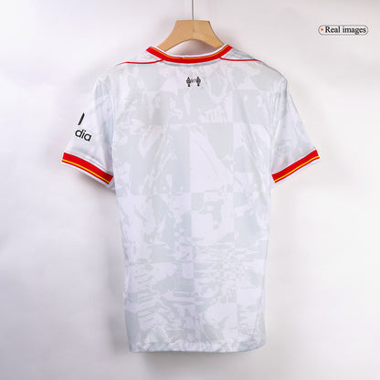 Tricouri Fotbal Liverpool CHIESA #14 Treilea 2024/25 (mărime mare)