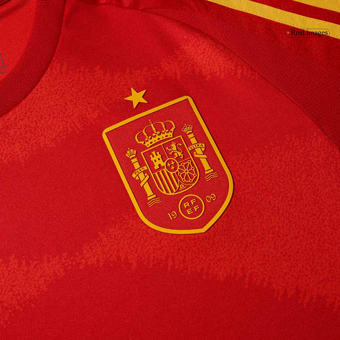 Tricouri Fotbal Spania Acasă 2024 (mărime mare)