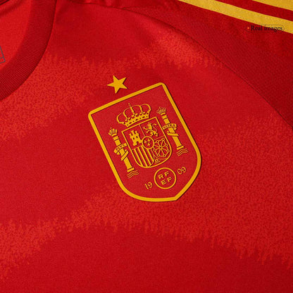 Tricouri Fotbal Spania Acasă 2024 (mărime mare)
