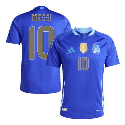 Tricouri Fotbal Argentina MESSI #10 Deplasare 2024 Authentic