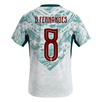 Tricouri Fotbal Portugalia B.FERNANDES #8 Deplasare Cupa Mondială 2026