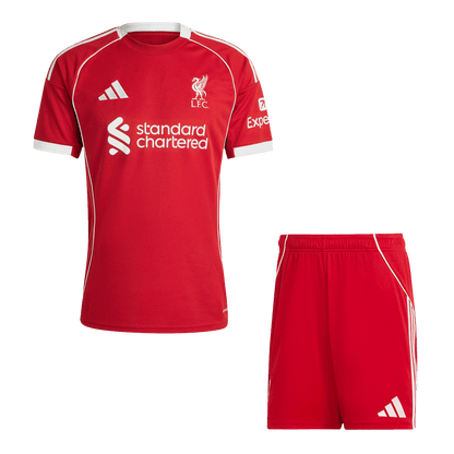 Set Tricouri Fotbal Liverpool Acasă 2025/26