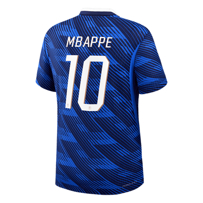Tricouri Fotbal Franța MBAPPE #10 Acasă Cupa Mondială 2026 Authentic