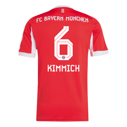 Tricouri Fotbal Bayern Munchen KIMMICH #6 Acasă 2025/26 - Premium