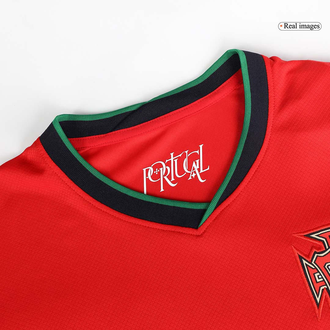Tricouri Fotbal Portugalia RONALDO #7 Acasă 2024 (mărime mare)