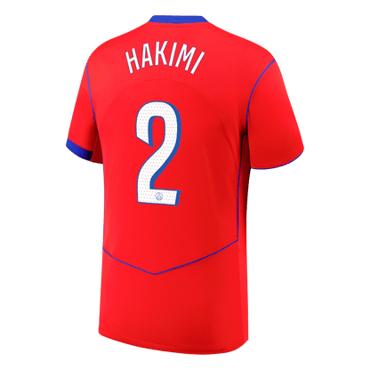 Tricouri Fotbal PSG HAKIMI #2 Treilea 2025/26