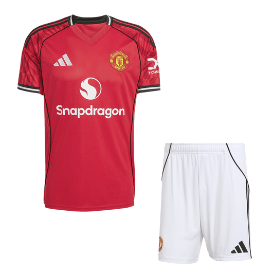Set Tricouri Fotbal Manchester United Acasă 2025/26 - Premium