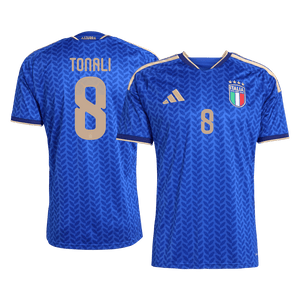 Tricouri Fotbal Italia TONALI #8 Acasă Cupa Mondială 2026