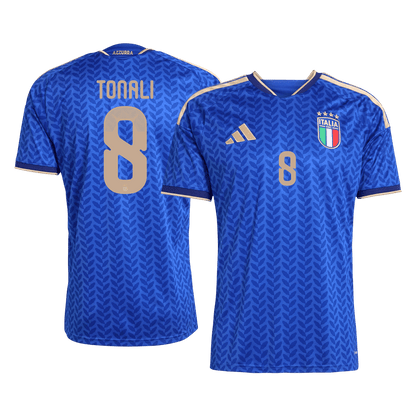 Tricouri Fotbal Italia TONALI #8 Acasă Cupa Mondială 2026