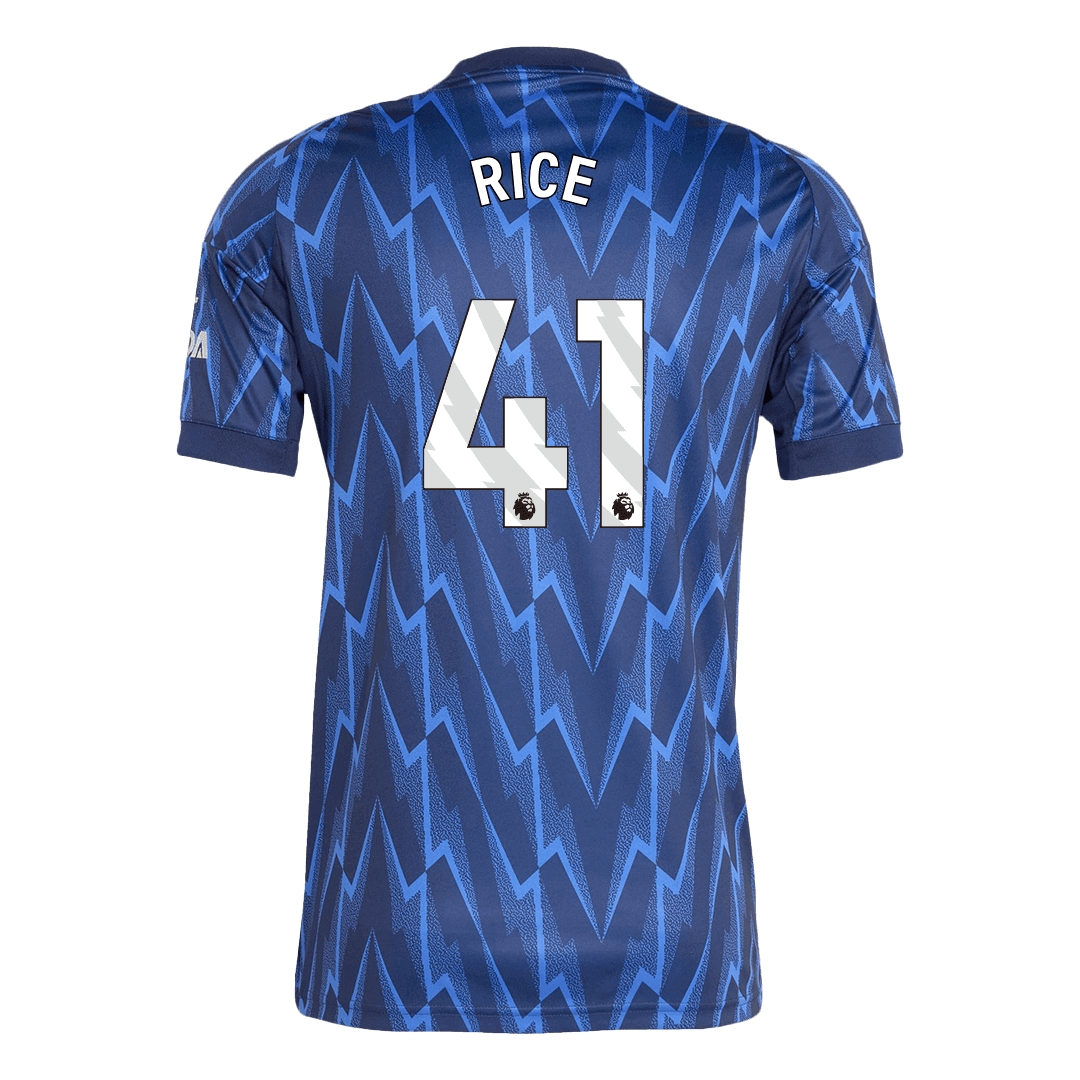 Tricouri Fotbal Arsenal RICE #41 Deplasare 2025/26