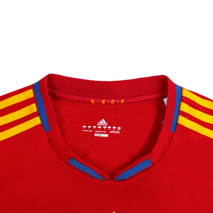 Tricouri Fotbal Vintage Spania XAVI #8 Acasă 2010