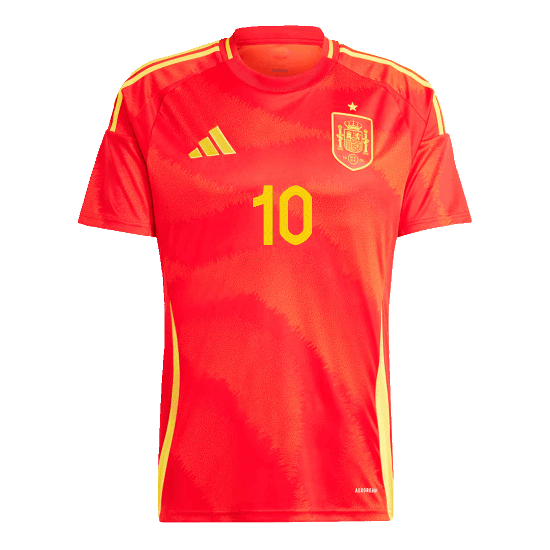 Tricouri Fotbal Spania OLMO #10 Acasă 2024