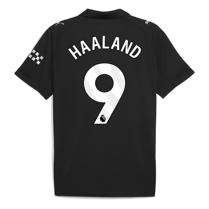 Tricouri Fotbal Manchester City HAALAND #9 Deplasare 2025/26