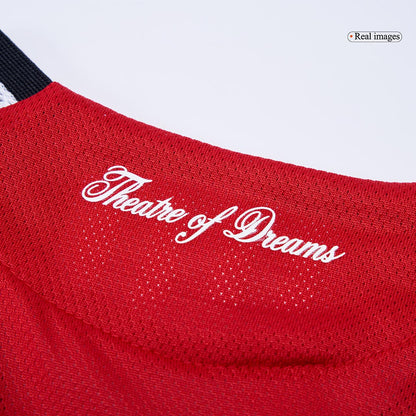 Tricouri Fotbal Manchester United B.FERNANDES #8 Acasă 2025/26 Authentic