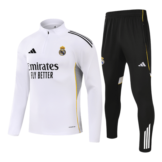 Set Bluză Real Madrid 2025/26 Pentru Copii - White