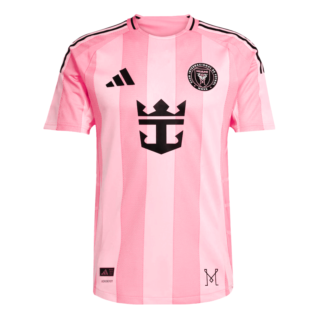 Tricouri Fotbal Inter Miami CF MESSI #10 Acasă 2025 Authentic