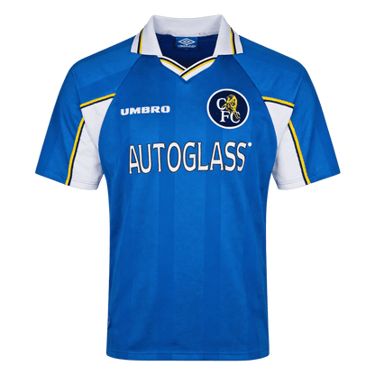 Tricouri Fotbal Vintage Chelsea Acasă 1997/99