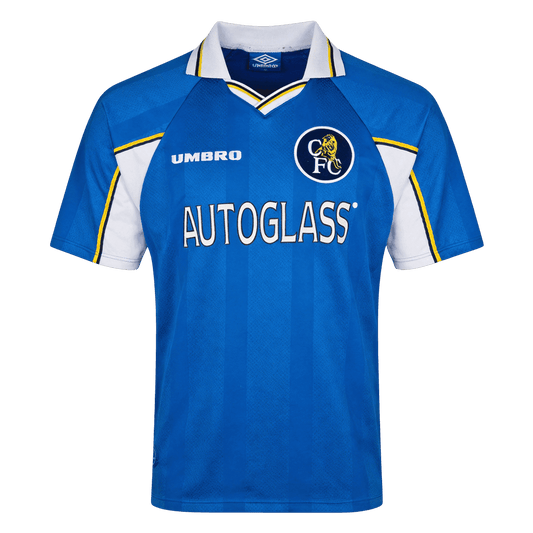 Tricouri Fotbal Vintage Chelsea Acasă 1997/99