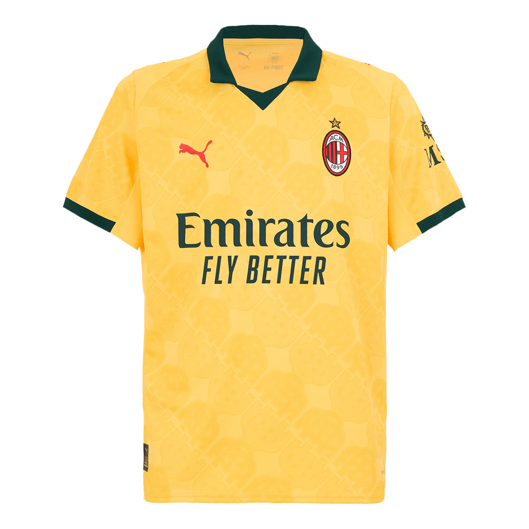 Tricouri Fotbal AC Milan Treilea 2025/26 (mărime mare)