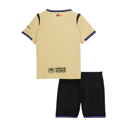Set Tricouri Fotbal Barcelona Deplasare 2025/26 Pentru Copii