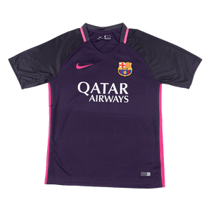 Tricouri Fotbal Vintage Barcelona Deplasare 2016/17
