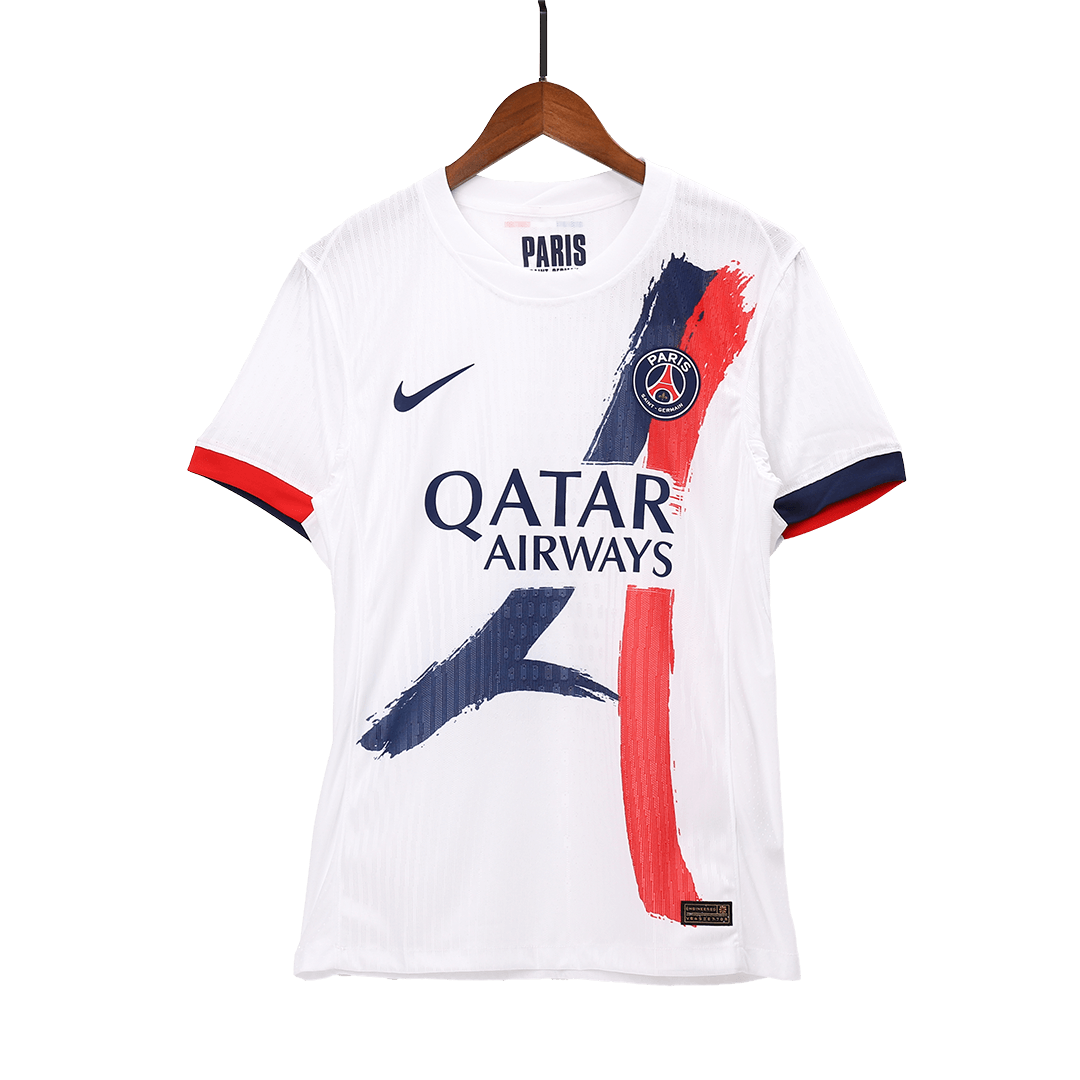 Tricouri Fotbal PSG KVARATSKHELIA #7 Deplasare 2024/25 Authentic - UCL
