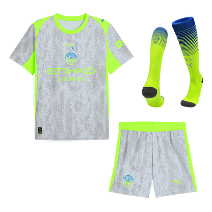 Set Tricouri Fotbal Manchester City Treilea 2025/26