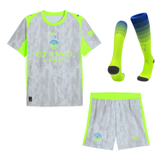 Set Tricouri Fotbal Manchester City Treilea 2025/26